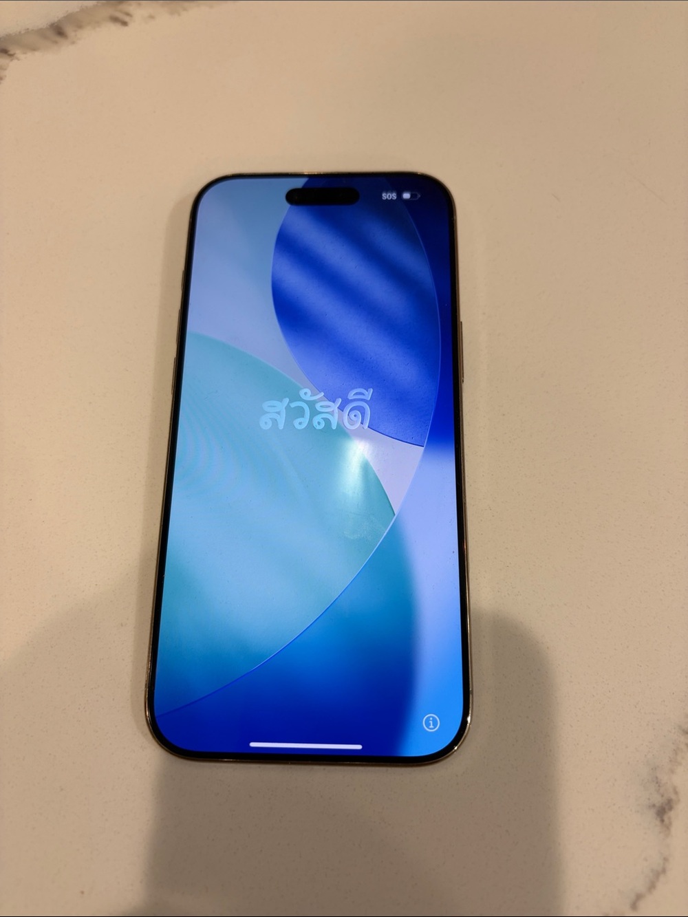 Apple iPhone - Blue Display with Black Frame
